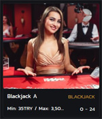Canlı Türkçe Blackjack