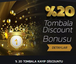 %20 tombala discount bonusu alın!